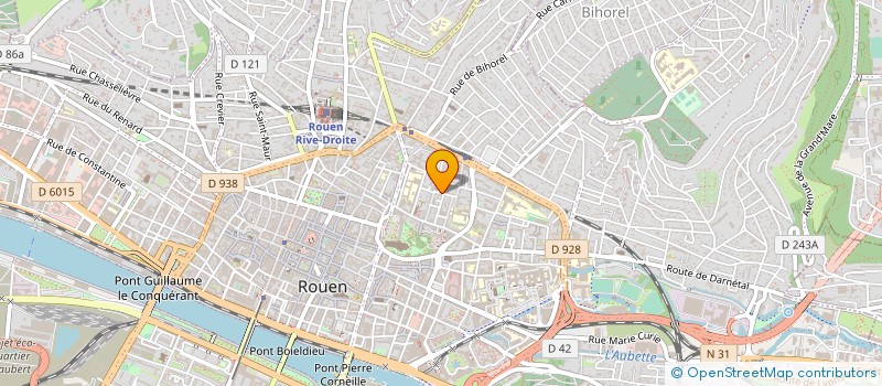 localisation de l'entreprise SOLENNIA à ROUEN