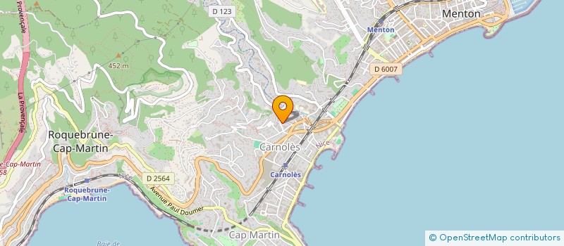 localisation de l'entreprise SOLENS  ROQUEBRUNE-CAP-MARTIN