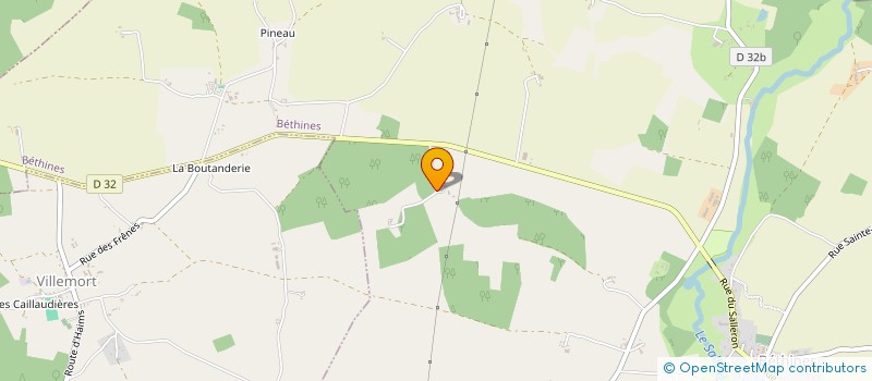 localisation de l'entreprise SOLENSIS  BETHINES