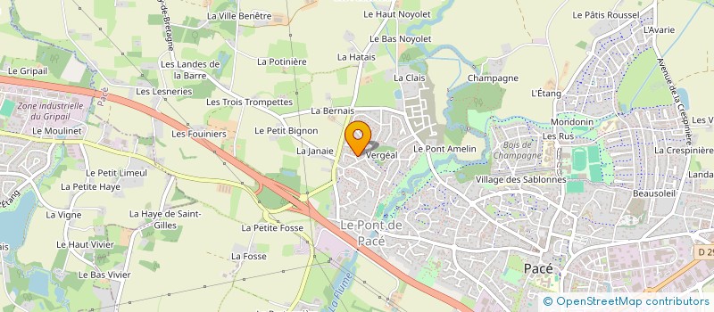 localisation de l'entreprise SOLENT à PACE