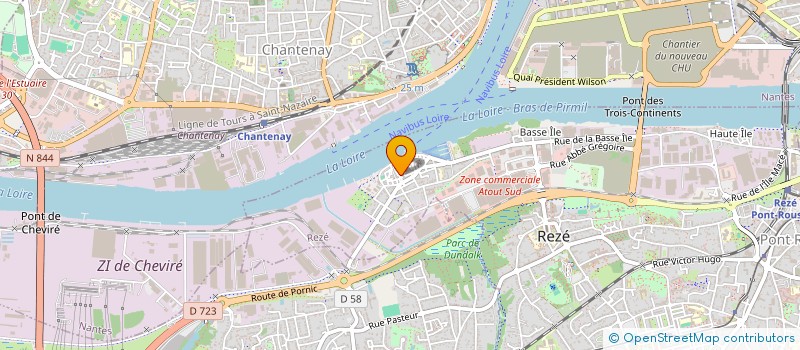 localisation de l'entreprise SOLENTER à REZE