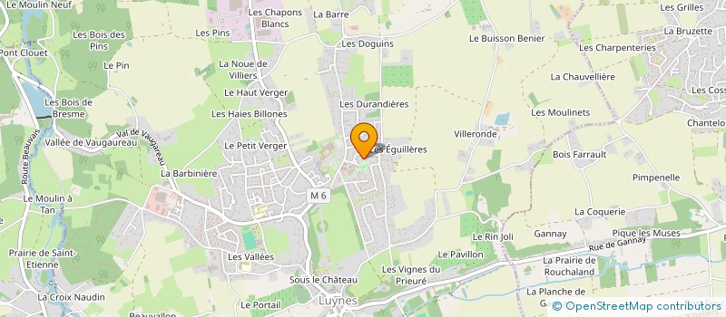 localisation de l'entreprise SOLENYA INVEST  LUYNES