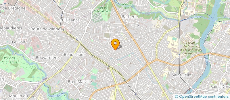 localisation de l'entreprise SOLENZARA à NANTES