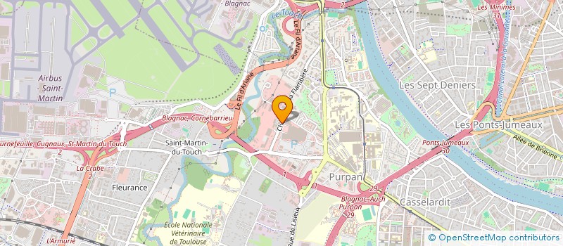 localisation de l'entreprise SOLEO à TOULOUSE