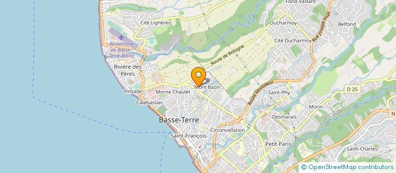 localisation de l'entreprise SOLEO CONCEPT à BASSE-TERRE