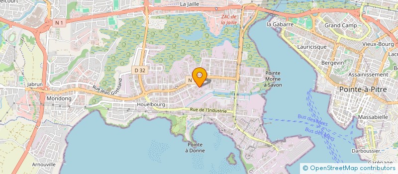 localisation de l'entreprise SOLEO ENERGY  BAIE-MAHAULT