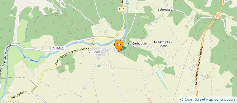 localisation de l'entreprise SOLEOL  BRANTOME EN PERIGORD