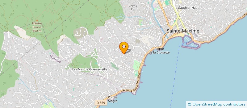 localisation de l'entreprise SOLEOLE à SAINTE-MAXIME