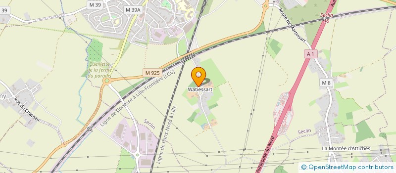 localisation de l'entreprise SOLEOLIA à SECLIN
