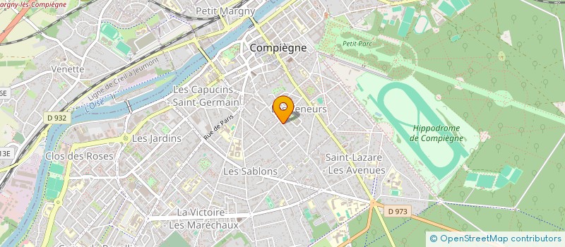 localisation de l'entreprise SOLEOMAG  COMPIEGNE