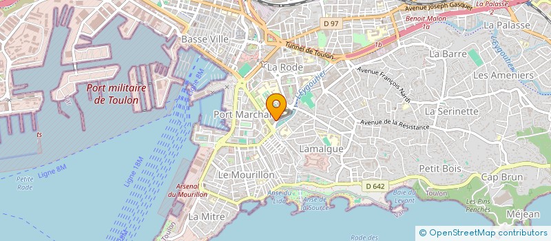 localisation de l'entreprise SOLEOVOLT  TOULON