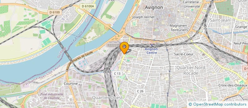 localisation de l'entreprise SOLER  AVIGNON