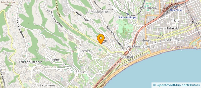 localisation de l'entreprise SOLER FOISSY INDIVISION à NICE