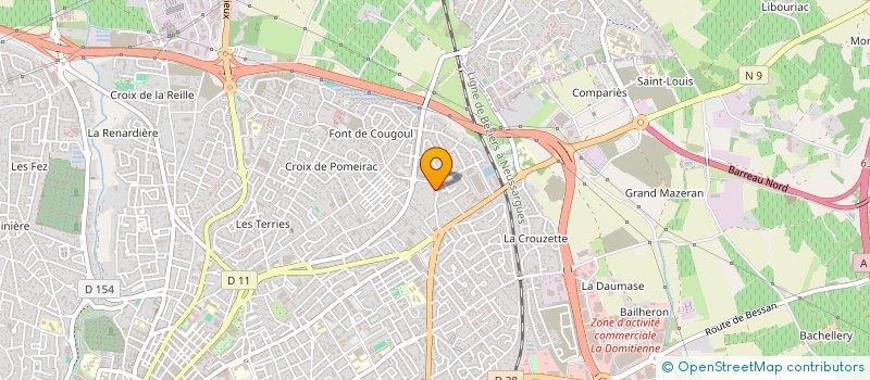 localisation de l'entreprise SOLER JEAN BRICE HOLDING  BEZIERS