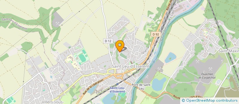 localisation de l'entreprise SOLER MARCQ  SAINT-LEU-D'ESSERENT