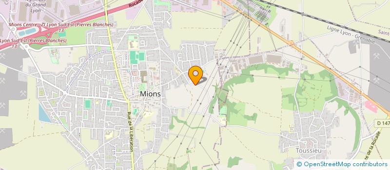 localisation de l'entreprise SOLER RENOVATIONS à MIONS