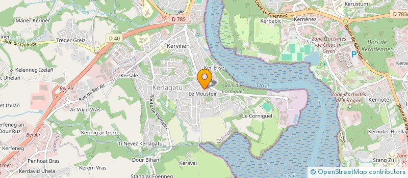localisation de l'entreprise SOLERA à QUIMPER