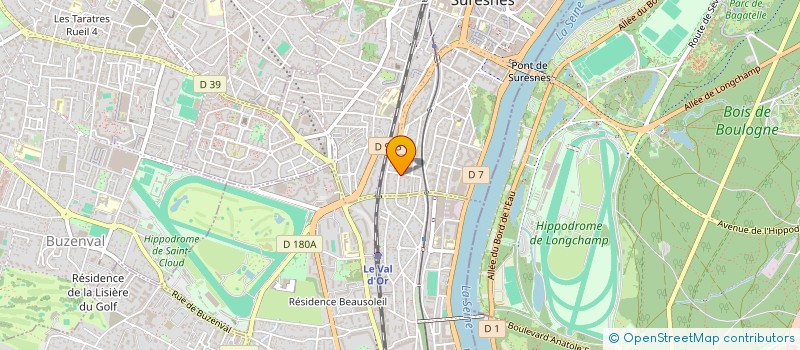 localisation de l'entreprise SOLERE à SURESNES
