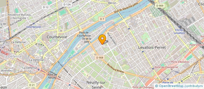 localisation de l'entreprise SOLERE CONSULTING à NEUILLY-SUR-SEINE