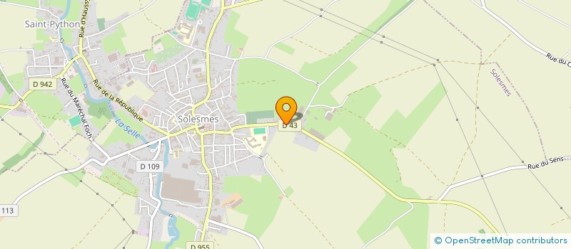 localisation de l'entreprise SOLESLUNE à SOLESMES