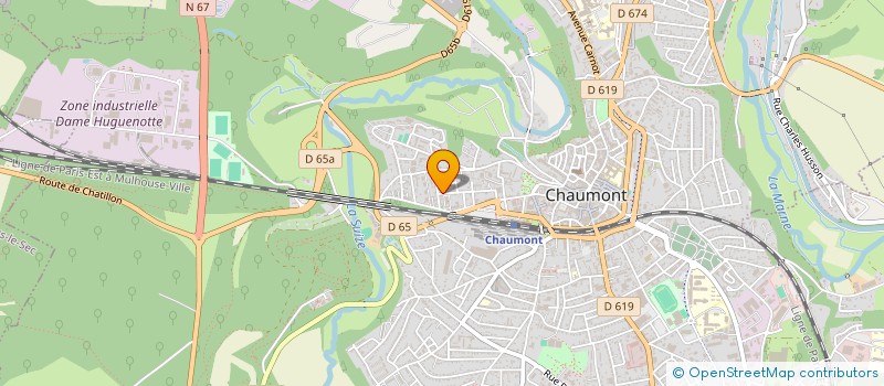 localisation de l'entreprise SOLEST ENVIRONNEMENT à CHAUMONT
