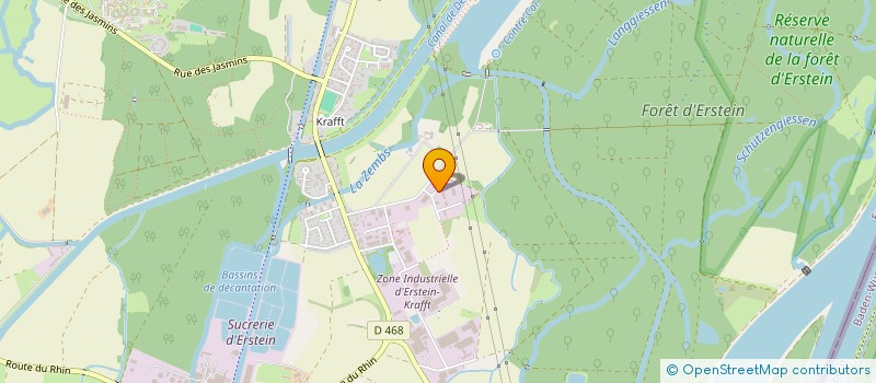 localisation de l'entreprise SOLETA  ERSTEIN