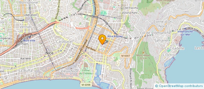 localisation de l'entreprise SOLETAM  NICE