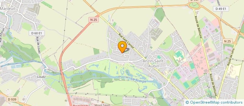 localisation de l'entreprise SOLETI  ANZIN-SAINT-AUBIN