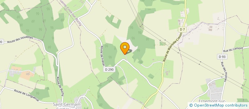 localisation de l'entreprise SOLETI  SAINTE-CROIX-SUR-BUCHY