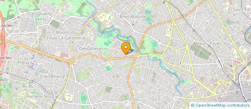 localisation de l'entreprise SOLETI à NANTES
