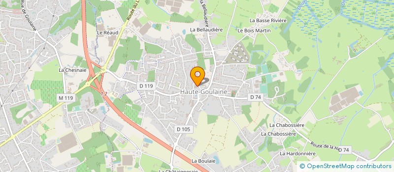 localisation de l'entreprise SOLEVDIS à HAUTE-GOULAINE