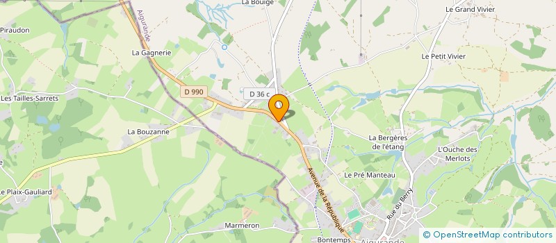 localisation de l'entreprise SOLEX DU PAYS AIGURANDAIS TEAM à AIGURANDE
