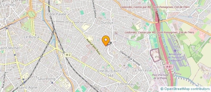 localisation de l'entreprise SOLEX INVESTISSEMENTS à TOULOUSE