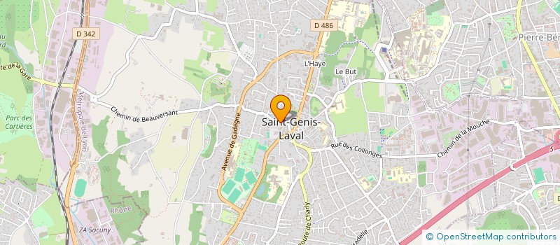 localisation de l'entreprise SOLEXEL  SAINT-GENIS-LAVAL