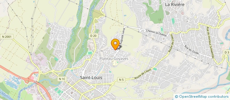 localisation de l'entreprise SOLEXFRUIT à SAINT-LOUIS