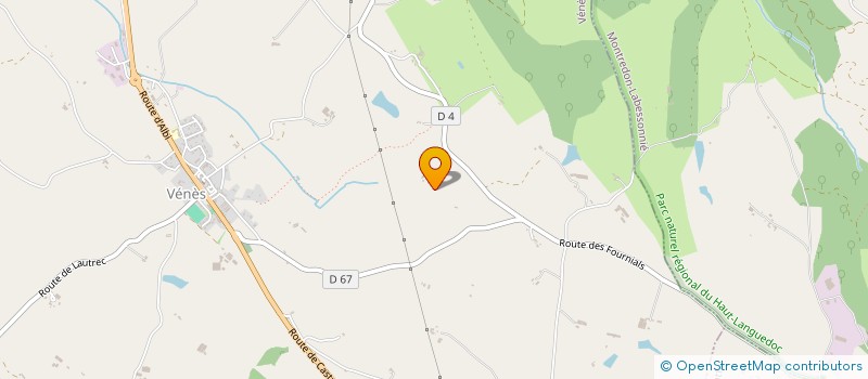 localisation de l'entreprise SOLEXIA  MONTDRAGON