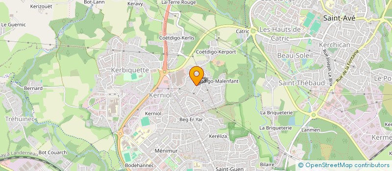 localisation de l'entreprise SOLEXIS  SAINT-AVE