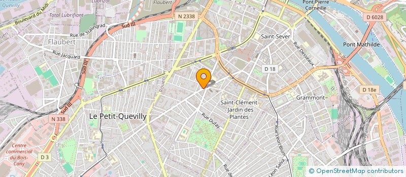 localisation de l'entreprise SOLEXIS SERVICES à ROUEN