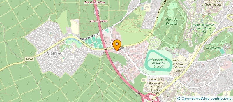 localisation de l'entreprise SOLEXPERTS FRANCE à VANDŒUVRE-LES-NANCY