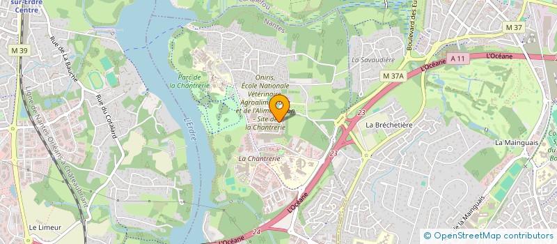 localisation de l'entreprise SOLEXPRESS  NANTES