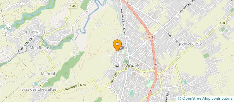 localisation de l'entreprise SOLEYE à SAINT-ANDRE
