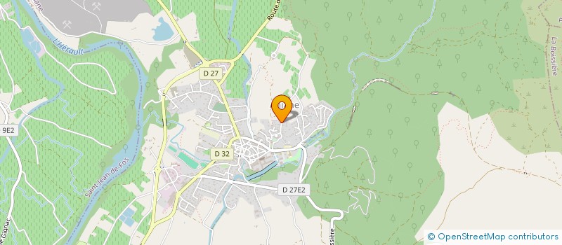 localisation de l'entreprise SOLEYO  ANIANE