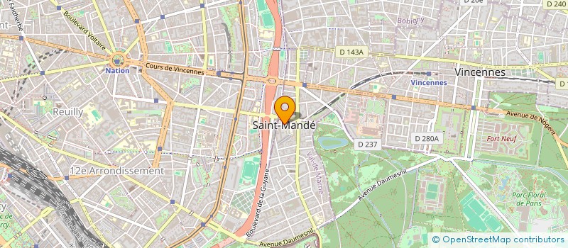 localisation de l'entreprise SOLEYRIS à SAINT-MANDE