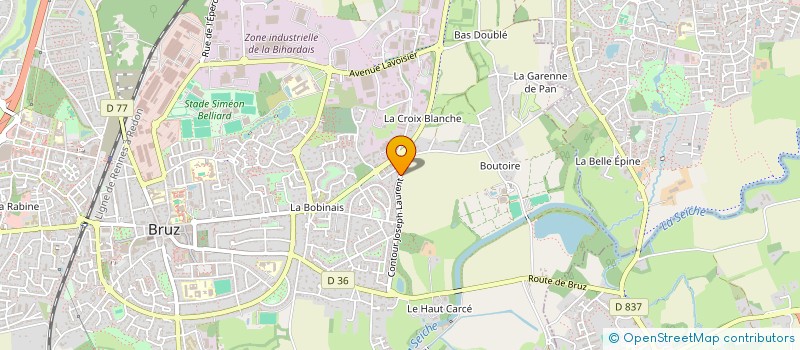 localisation de l'entreprise SOLFACTORY  BRUZ