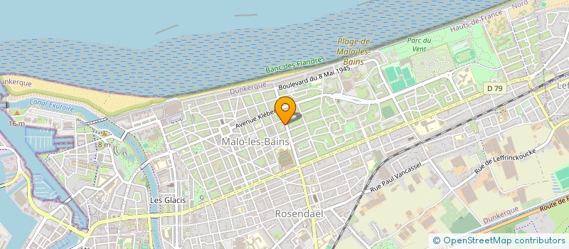 localisation de l'entreprise SOLFAIR à DUNKERQUE