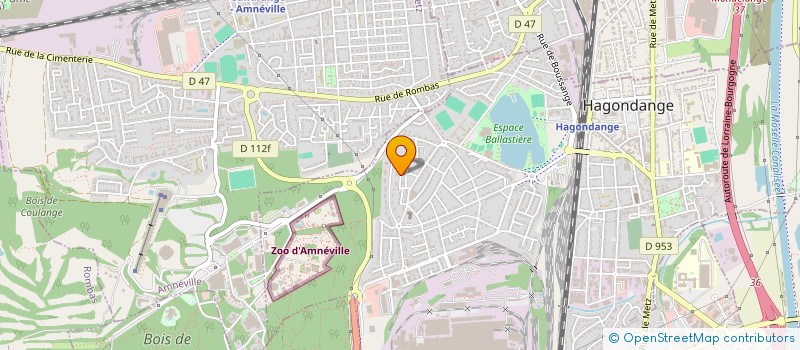 localisation de l'entreprise SOLFERINO à HAGONDANGE