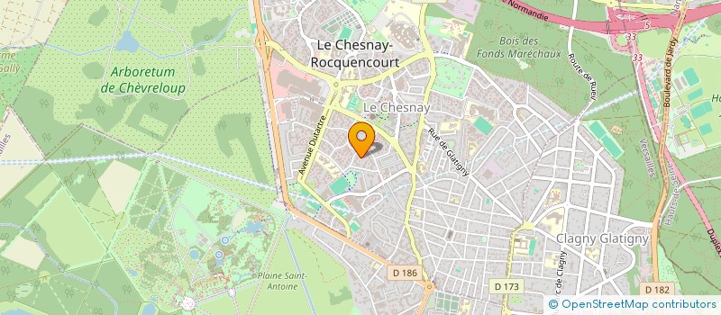 localisation de l'entreprise SOLFERINO CONSEILS à LE CHESNAY-ROCQUENCOURT