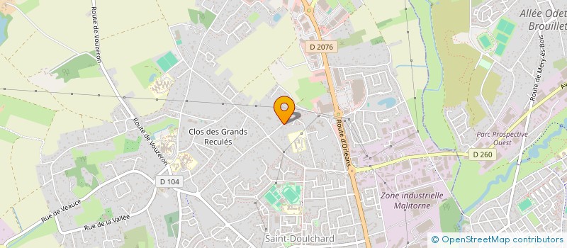 localisation de l'entreprise SOLFRI  SAINT-DOULCHARD