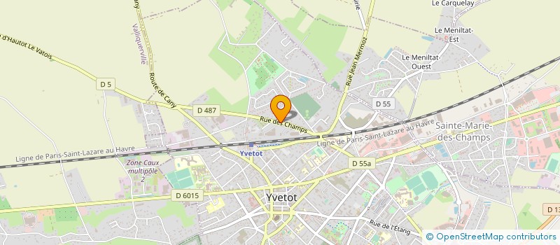 localisation de l'entreprise SOLGEO à YVETOT