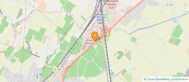 localisation de l'entreprise SOLGES AGRIPV 2  SAINT-MARCEL-LES-VALENCE